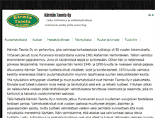 Tablet Screenshot of harmantaonta.fi